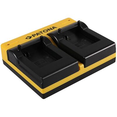 Patona Dual Ladegerät f. GoPro AHDBT-301 AHDBT-302 Hero 3 Hero 3+ inkl. Micro-USB Kabel, Action Cam Zubehör, Schwarz Patona Dual Ladegerät f. GoPro AHDBT-301 AHDBT-302 Hero 3 Hero 3+ inkl. Micro-USB Kabel, Action Cam Zubehör, Schwarz