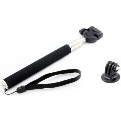 Xrec Monopod Statyw Uchwyt Do Gopro Hero 1 2 3 3+ 4 5 6 7 / Sjcam + Adapter, Action Cam Zubehör, Schwarz Xrec Monopod Statyw Uchwyt Do Gopro Hero 1 2 3 3+ 4 5 6 7 / Sjcam + Adapter, Action Cam Zubehör, Schwarz