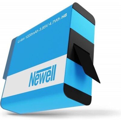 Newell Zestaw ładowarka dwukanałowa DL-USB-C i dwa akumulatory SPJB1B do GoPro Hero 8, Action Cam Zubehör, Schwarz Newell Zestaw ładowarka dwukanałowa DL-USB-C i dwa akumulatory SPJB1B do GoPro Hero 8, Action Cam Zubehör, Schwarz