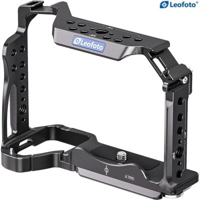 Leofoto A7R5 Kamerakäfig für Sony A7R5/A7RIV/A7SIII/A1 (Cage), Video Zubehör, Schwarz Leofoto A7R5 Kamerakäfig für Sony A7R5/A7RIV/A7SIII/A1 (Cage), Video Zubehör, Schwarz