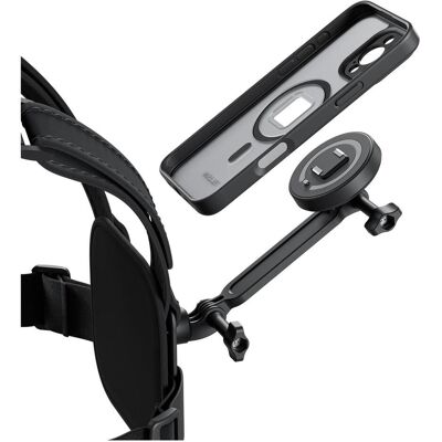 Telesin Chest Mount w/ Case For iPhone 16 Pro Max (T-P2-CGP-02), Action Cam Zubehör, Schwarz Telesin Chest Mount w/ Case For iPhone 16 Pro Max (T-P2-CGP-02), Action Cam Zubehör, Schwarz