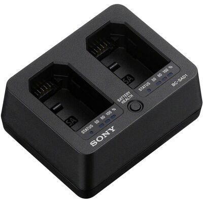 Sony BC-SAD1 (Kamera Akku Ladegerät), Kamera Stromversorgung, Schwarz Sony BC-SAD1 (Kamera Akku Ladegerät), Kamera Stromversorgung, Schwarz