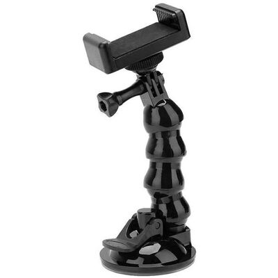 Telesin Flexible car suction cup mount, Action Cam Zubehör, Schwarz Telesin Flexible car suction cup mount, Action Cam Zubehör, Schwarz