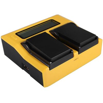 Patona Dual LCD USB Ladegerät f. Samsung IABP80W IA-BP80W BP80W (Kamera Akku Ladegerät), Kamera Stromversorgung, Schwarz Patona Dual LCD USB Ladegerät f. Samsung IABP80W IA-BP80W BP80W (Kamera Akku Ladegerät), Kamera Stromversorgung, Schwarz