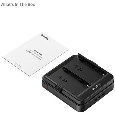 SmallRig 5536 Adapter Plate for NP-F Type Batteries (Supports UPS), Kamera Stromversorgung SmallRig 5536 Adapter Plate for NP-F Type Batteries (Supports UPS), Kamera Stromversorgung