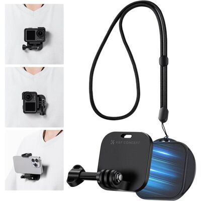 K&F Concept Adjustable Pull Rope Magnetic Neck Bracket, Action Cam Zubehör K&F Concept Adjustable Pull Rope Magnetic Neck Bracket, Action Cam Zubehör