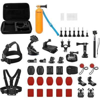 Beiwe Sport XL Action Camera Mount Set, 27 pieces, Action Cam Zubehör Beiwe Sport XL Action Camera Mount Set, 27 pieces, Action Cam Zubehör