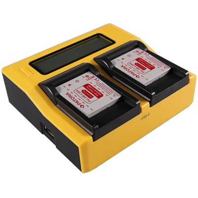 Patona Dual LCD USB Ladegerät f. Sanyo DB-L40A L20A Xacti DMXC1 DMX-C1 DMXCA65 DMX-CA65 DSCC4 (Kamera Akku Ladegerät), Kamera Stromversorgung, Schwarz Patona Dual LCD USB Ladegerät f. Sanyo DB-L40A L20A Xacti DMXC1 DMX-C1 DMXCA65 DMX-CA65 DSCC4 (Kamera Akku Ladegerät), Kamera Stromversorgung, Schwarz