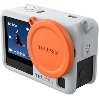 Telesin Silicone Protective Case for DJI Osmo Action 6 (Gray), Action Cam Zubehör, Grau Telesin Silicone Protective Case for DJI Osmo Action 6 (Gray), Action Cam Zubehör, Grau