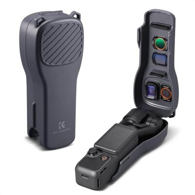 K&F Concept Kf Sztywne Etui Ochronne Obudowa Futerał Pc Do Dji Osmo Pocket 3 / 4 + Smycz / Kf20.0024, Action Cam Zubehör, Schwarz K&F Concept Kf Sztywne Etui Ochronne Obudowa Futerał Pc Do Dji Osmo Pocket 3 / 4 + Smycz / Kf20.0024, Action Cam Zubehör, Schwarz