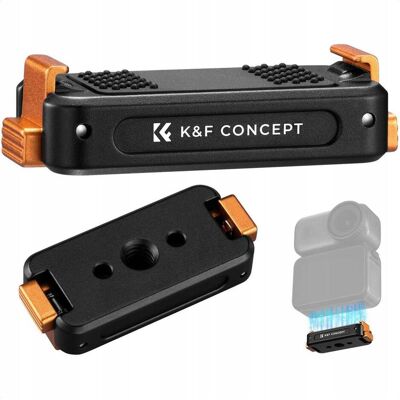 K&F Concept Kf Magnetyczna Szybkozłączka Uchwyt Magnes Do Dji Osmo Action 6 / Nano / Na Gwint 1/4" / Kf12.0028, Action Cam Zubehör, Schwarz K&F Concept Kf Magnetyczna Szybkozłączka Uchwyt Magnes Do Dji Osmo Action 6 / Nano / Na Gwint 1/4" / Kf12.0028, Action Cam Zubehör, Schwarz