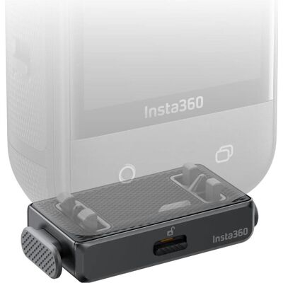Insta360 X5 Quick Release Mount, Action Cam Zubehör, Schwarz Insta360 X5 Quick Release Mount, Action Cam Zubehör, Schwarz