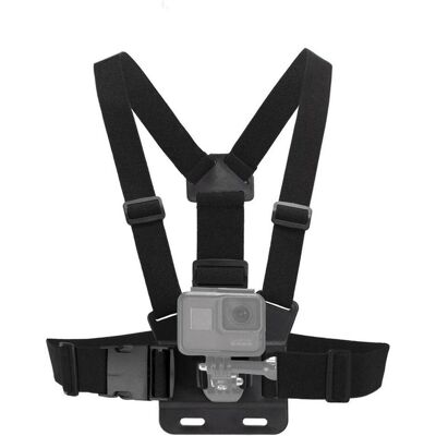 Caruba Chest Mount voor GoPro Kit, Action Cam Zubehör, Schwarz Caruba Chest Mount voor GoPro Kit, Action Cam Zubehör, Schwarz