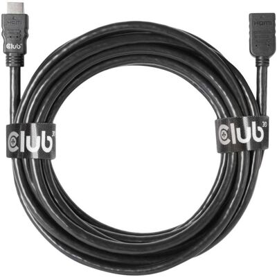 Club 3D HDMI (Typ A) — HDMI (Typ A) (5 m), Videokabel, Schwarz Club 3D HDMI (Typ A) — HDMI (Typ A) (5 m), Videokabel, Schwarz