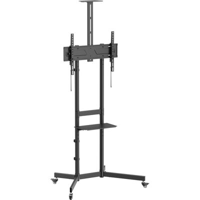 Equip TV-Wagen ECO 37"-70"/ 1TFT 70kg H.verstellbar sw (70 kg, 37" - 70"), TV Ständer, Schwarz Equip TV-Wagen ECO 37"-70"/ 1TFT 70kg H.verstellbar sw (70 kg, 37" - 70"), TV Ständer, Schwarz