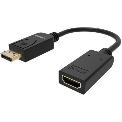 Vision DP-zu-8K-HDMI-Adapter (DisplayPort, HDMI), Video Adapter, Blau Vision DP-zu-8K-HDMI-Adapter (DisplayPort, HDMI), Video Adapter, Blau