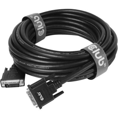 Club 3D Dvi — Dvi (3 m), Videokabel, Schwarz Club 3D Dvi — Dvi (3 m), Videokabel, Schwarz