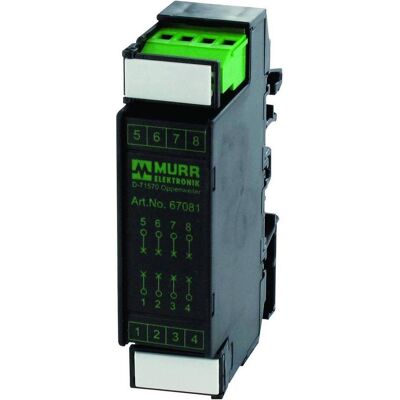 Murr Elektronik Montageplatte MKS - M 4 Tragschiene Schraubklemmen, Elektronikkabel + Stecker Murr Elektronik Montageplatte MKS - M 4 Tragschiene Schraubklemmen, Elektronikkabel + Stecker