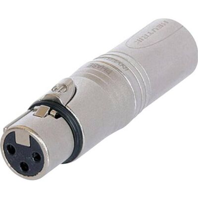 Neutrik Na3fm (Klinkenadapter), Audio Adapter, Grau Neutrik Na3fm (Klinkenadapter), Audio Adapter, Grau