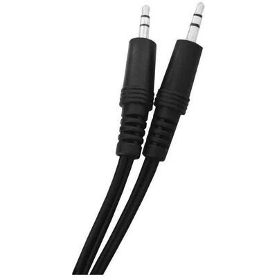 EDM Extension cord 1,5m male jack 3,5mm to male jack 3,5mm (1.50 m), Audiokabel EDM Extension cord 1,5m male jack 3,5mm to male jack 3,5mm (1.50 m), Audiokabel