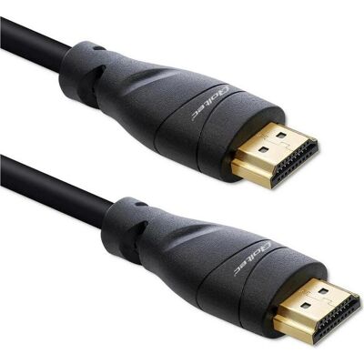 Qoltec HDMI – HDMI (5 m), Videokabel, Schwarz Qoltec HDMI – HDMI (5 m), Videokabel, Schwarz