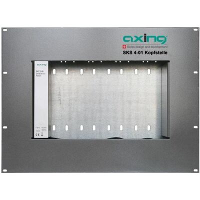 Axing Grundeinheit SKS 4-01 für bis zu, TV Receiver Zubehör, Grau Axing Grundeinheit SKS 4-01 für bis zu, TV Receiver Zubehör, Grau