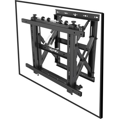 Equip Pro - Klammer für Flachbildschirm - Stahl - Schwarz - Bildschirmgrösse: 48-140 cm (Wand, 50 kg, 19" - 55"), TV Wandhalterung, Schwarz Equip Pro - Klammer für Flachbildschirm - Stahl - Schwarz - Bildschirmgrösse: 48-140 cm (Wand, 50 kg, 19" - 55"), TV Wandhalterung, Schwarz