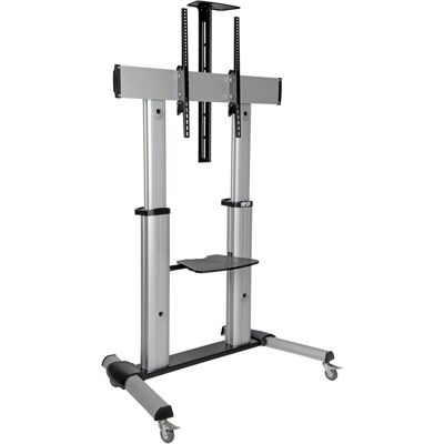 Eaton Heavy-Duty Rolling TV Stand Height Adjustable 152,4cm 60inch 254cm 100inch Screens (100 kg, 60" - 100"), TV Ständer, Schwarz Eaton Heavy-Duty Rolling TV Stand Height Adjustable 152,4cm 60inch 254cm 100inch Screens (100 kg, 60" - 100"), TV Ständer, Schwarz