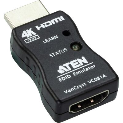 Aten HDMI-EDID-Emulator (HDMI, HDMI), Video Adapter, Schwarz Aten HDMI-EDID-Emulator (HDMI, HDMI), Video Adapter, Schwarz