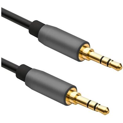 Helos Anschlusskabel, Klinke 3,5mm Stecker/Stecker 3 Pin, PREMIUM, 0,5m, schwarz Klinke 3,5mm St./St. 3 P (0.50 m), Audiokabel Helos Anschlusskabel, Klinke 3,5mm Stecker/Stecker 3 Pin, PREMIUM, 0,5m, schwarz Klinke 3,5mm St./St. 3 P (0.50 m), Audiokabel