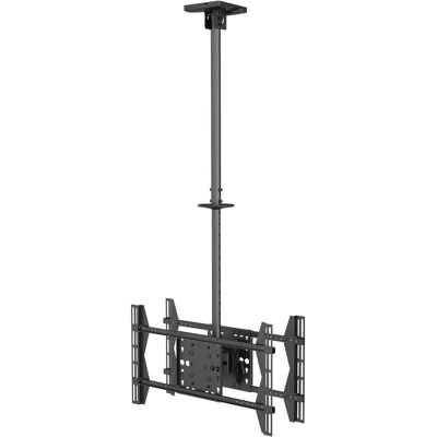 Equip Pro - Klammer für 2 LCD-/Plasma-Konsolen - Stahl - Schwarz - Bildschirmgrösse: 81 (Decke, 80 kg, 32" - 65"), TV Wandhalterung, Schwarz Equip Pro - Klammer für 2 LCD-/Plasma-Konsolen - Stahl - Schwarz - Bildschirmgrösse: 81 (Decke, 80 kg, 32" - 65"), TV Wandhalterung, Schwarz