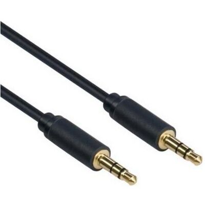 Mercodan PRO Minijack 0,5m, ULTRA SOFT (0.50 m, AUX Kabel), Audiokabel Mercodan PRO Minijack 0,5m, ULTRA SOFT (0.50 m, AUX Kabel), Audiokabel