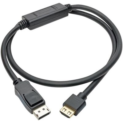 Tripp Lite P582-003-HD-V4A Videokabel-Adapter - 0,91 m - Schwarz Tripp Lite P582-003-HD-V4A Videokabel-Adapter - 0,91 m - Schwarz