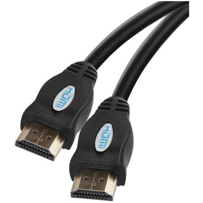 Emos HDMI Kabel 1.4 Ethernet A Stecker - A Stecker 1,5m ECO (1.50 m), Videokabel, Schwarz Emos HDMI Kabel 1.4 Ethernet A Stecker - A Stecker 1,5m ECO (1.50 m), Videokabel, Schwarz