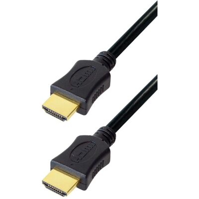 Transmedia HDMI HighSpeed mit Ethernet (5 m), Videokabel, Schwarz Transmedia HDMI HighSpeed mit Ethernet (5 m), Videokabel, Schwarz