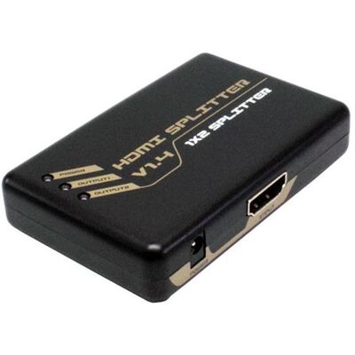 DCU Tecnologic HDMI Mini Splitter 1x2 (HDMI), Data + Video Adapter DCU Tecnologic HDMI Mini Splitter 1x2 (HDMI), Data + Video Adapter