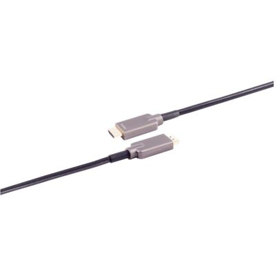 Shiverpeaks S/CONN maximum connectivity Optisches HDMI Trittfest (Armored) Kabel, 4K, 75m (75 m), Videokabel, Schwarz Shiverpeaks S/CONN maximum connectivity Optisches HDMI Trittfest (Armored) Kabel, 4K, 75m (75 m), Videokabel, Schwarz