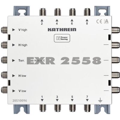 Kathrein EXR 2558 Multischalter (Multischalter), SAT Zubehör, Grau Kathrein EXR 2558 Multischalter (Multischalter), SAT Zubehör, Grau