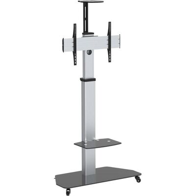 Celexon Rollwagen Adjust-3270MP (70 kg, 32" - 70"), TV Ständer, Silber Celexon Rollwagen Adjust-3270MP (70 kg, 32" - 70"), TV Ständer, Silber