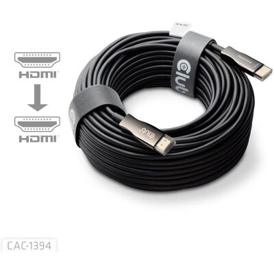 Club 3D Cavo HDMI Ibrido AOC (100 m), Videokabel, Schwarz Club 3D Cavo HDMI Ibrido AOC (100 m), Videokabel, Schwarz