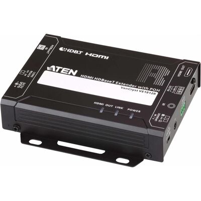 Aten VanCryst VE1812R HDMI HDBaseT Receiver with POH, KVM Switch, Schwarz Aten VanCryst VE1812R HDMI HDBaseT Receiver with POH, KVM Switch, Schwarz