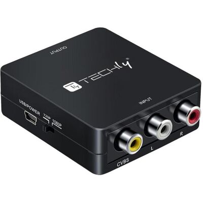 NoName 3x Cinch auf HDMI (Audio Switch, Video Switch), Video Converter NoName 3x Cinch auf HDMI (Audio Switch, Video Switch), Video Converter