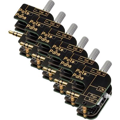 MyVolts MVPPV16 - Pots & Pans 6-pack, Audio Adapter MyVolts MVPPV16 - Pots & Pans 6-pack, Audio Adapter