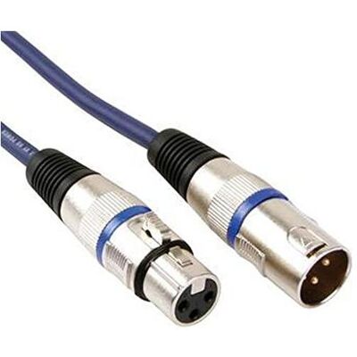 HQ Power PAC101 DMX-Kabel, 3-Polig (1m) (1 m, XLR Kabel), Audiokabel HQ Power PAC101 DMX-Kabel, 3-Polig (1m) (1 m, XLR Kabel), Audiokabel