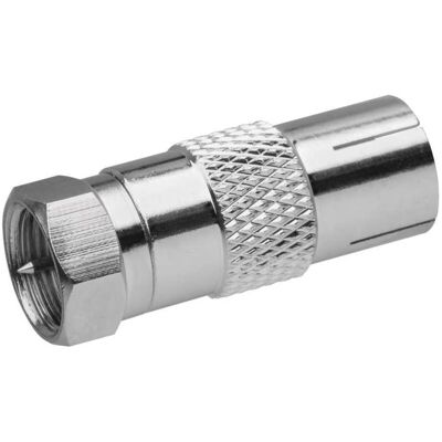 Emos Reduktion F-Stecker – IEC-Buchse, 10 Stk. (Stecker und Verbinder), Antennenkabel Emos Reduktion F-Stecker – IEC-Buchse, 10 Stk. (Stecker und Verbinder), Antennenkabel
