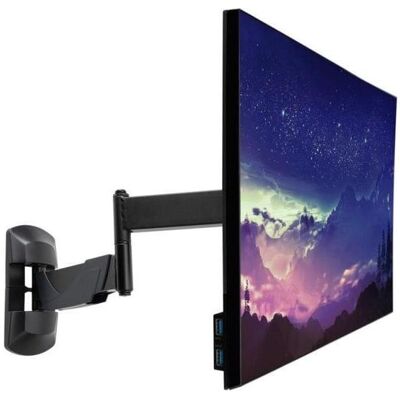 Lindy Adjustable Display Wall Mount (Wand, 20 kg, 10" - 26"), TV Wandhalterung, Schwarz Lindy Adjustable Display Wall Mount (Wand, 20 kg, 10" - 26"), TV Wandhalterung, Schwarz