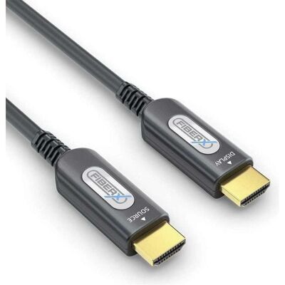Purelink FiberX Serie - HDMI 4K Gepanzertes Glasfaser Extender Kabel - 10m (10 m), Videokabel, Schwarz Purelink FiberX Serie - HDMI 4K Gepanzertes Glasfaser Extender Kabel - 10m (10 m), Videokabel, Schwarz