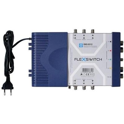 WISI DXS0512, TV Zubehör, Schwarz WISI DXS0512, TV Zubehör, Schwarz