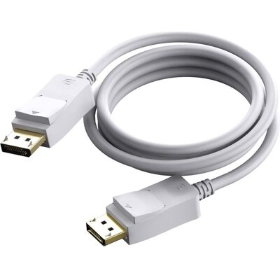 Vision Version 1.4 8K bei 60 Hz - Goldstecker - (0.03 m), Videokabel, Weiss Vision Version 1.4 8K bei 60 Hz - Goldstecker - (0.03 m), Videokabel, Weiss