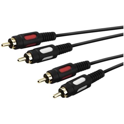 Vivanco Cinch Kabel, 1,5m (1.50 m, Cinch Kabel), Audiokabel Vivanco Cinch Kabel, 1,5m (1.50 m, Cinch Kabel), Audiokabel